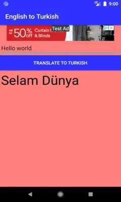 English to Turkish Translator android App screenshot 3